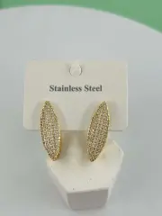 Çelik 14K Küpe// KÜPE-3273