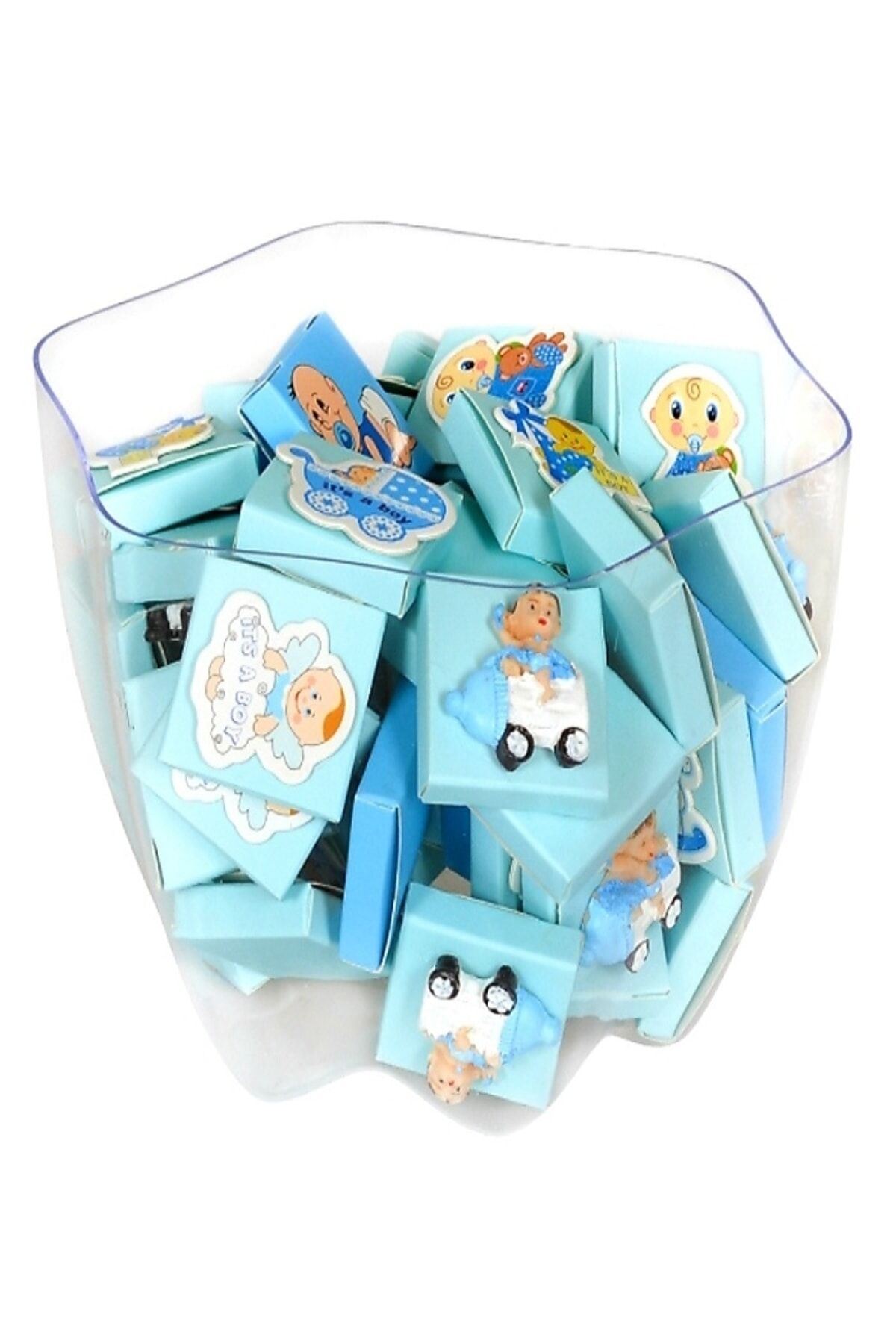 Dekorlu Madlen 13 Gr Mavi Renk