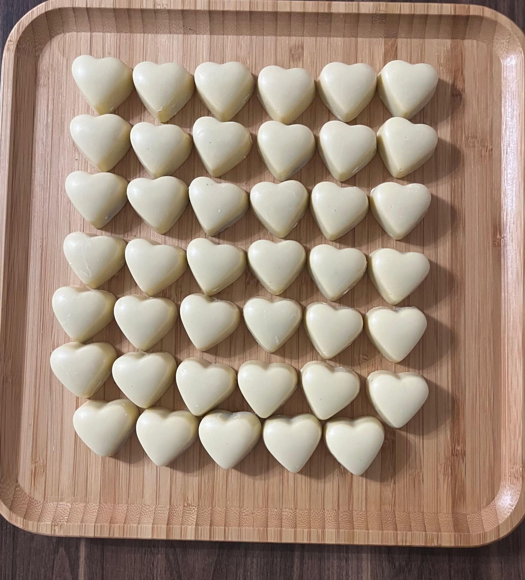 Fındık Kremalı Beyaz Çikolata (Beyaz Kalp) 500 gr