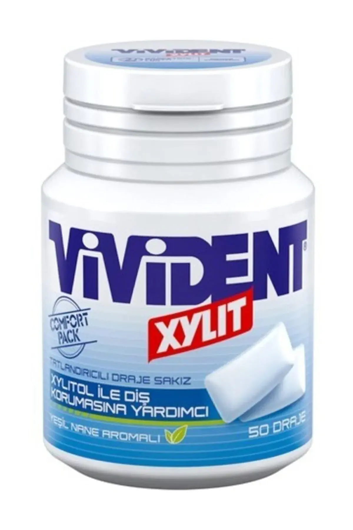 Vivident Xylit Box Yeşil Nane Aromalı Sakız 67 gr