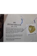 Sütlü Kalp Sargılı Gold 600 Gr