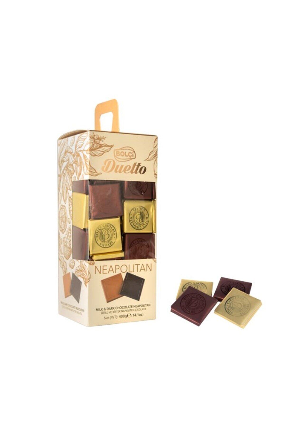 Duetto Sütlü-Bitter Napoliten Çikolata 400gr