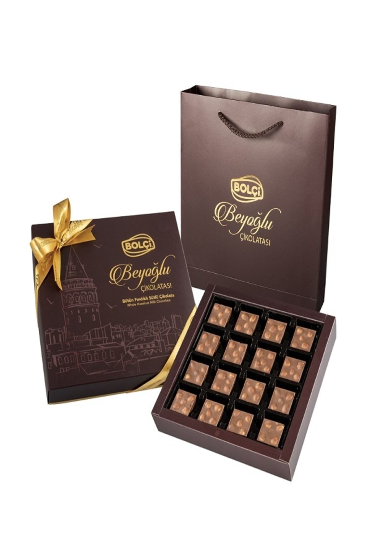 Sütlü Fındıklı Beyoğlu Çikolatası 240 Gr