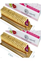 Mesajlı Kalp Çikolata 21 Gr(display) X 40 Adet