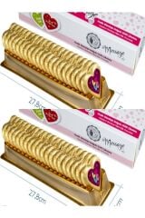 Mesajlı Kalp Çikolata 21 Gr(display) X 40 Adet