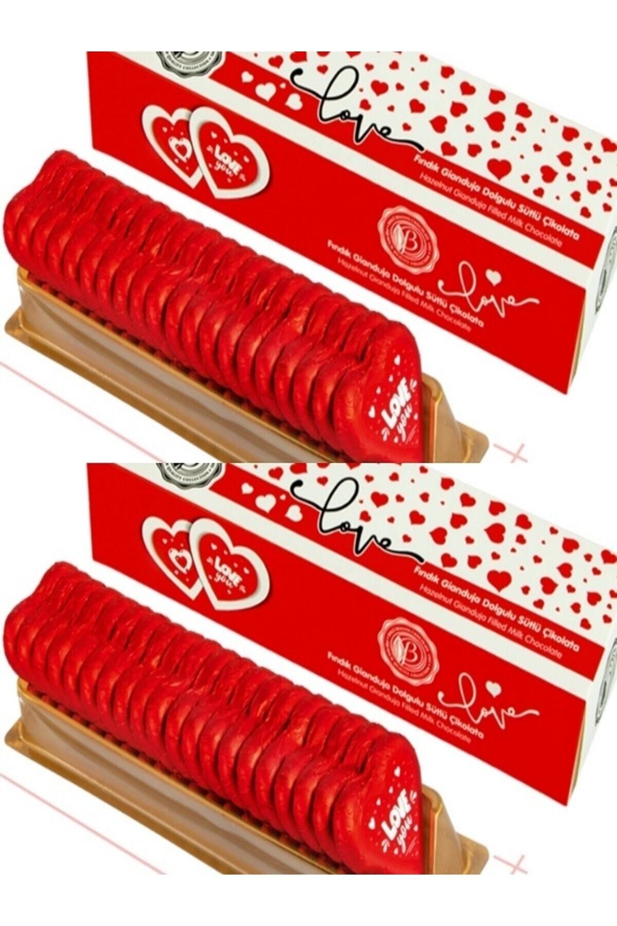 Kalp Çikolata 21 Gr (display) X 40 Adet