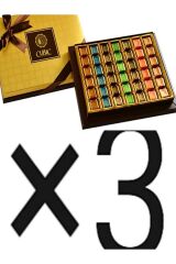 Küp Çikolata Kutu 345 Gr X 3 Adet