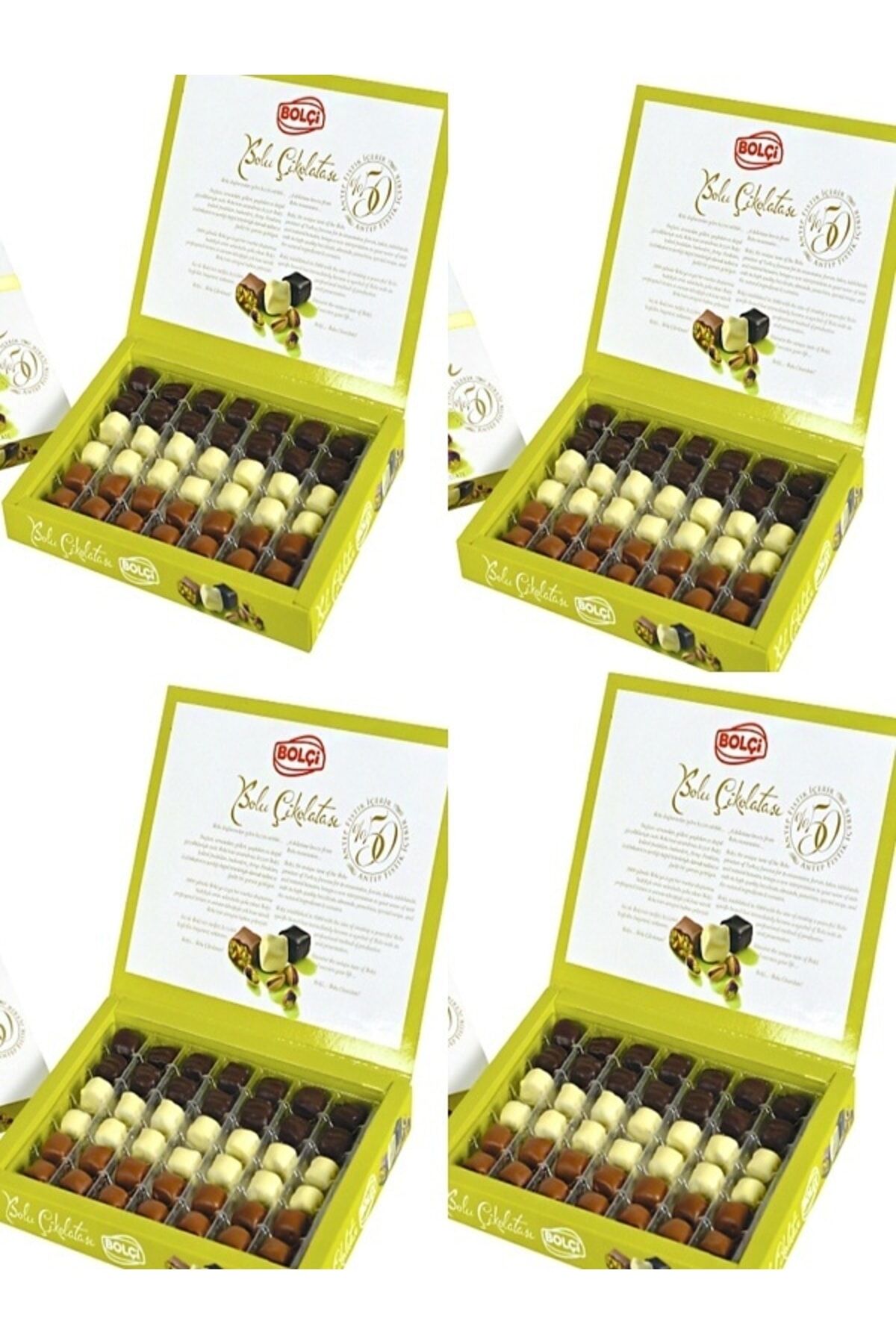 Bol A.fıstıklı 335 Gr Bolu Çikolatası X 4 Adet