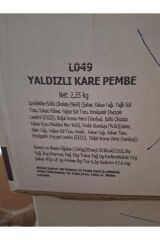 Yaldızlı Kare Pembe 1 Kg