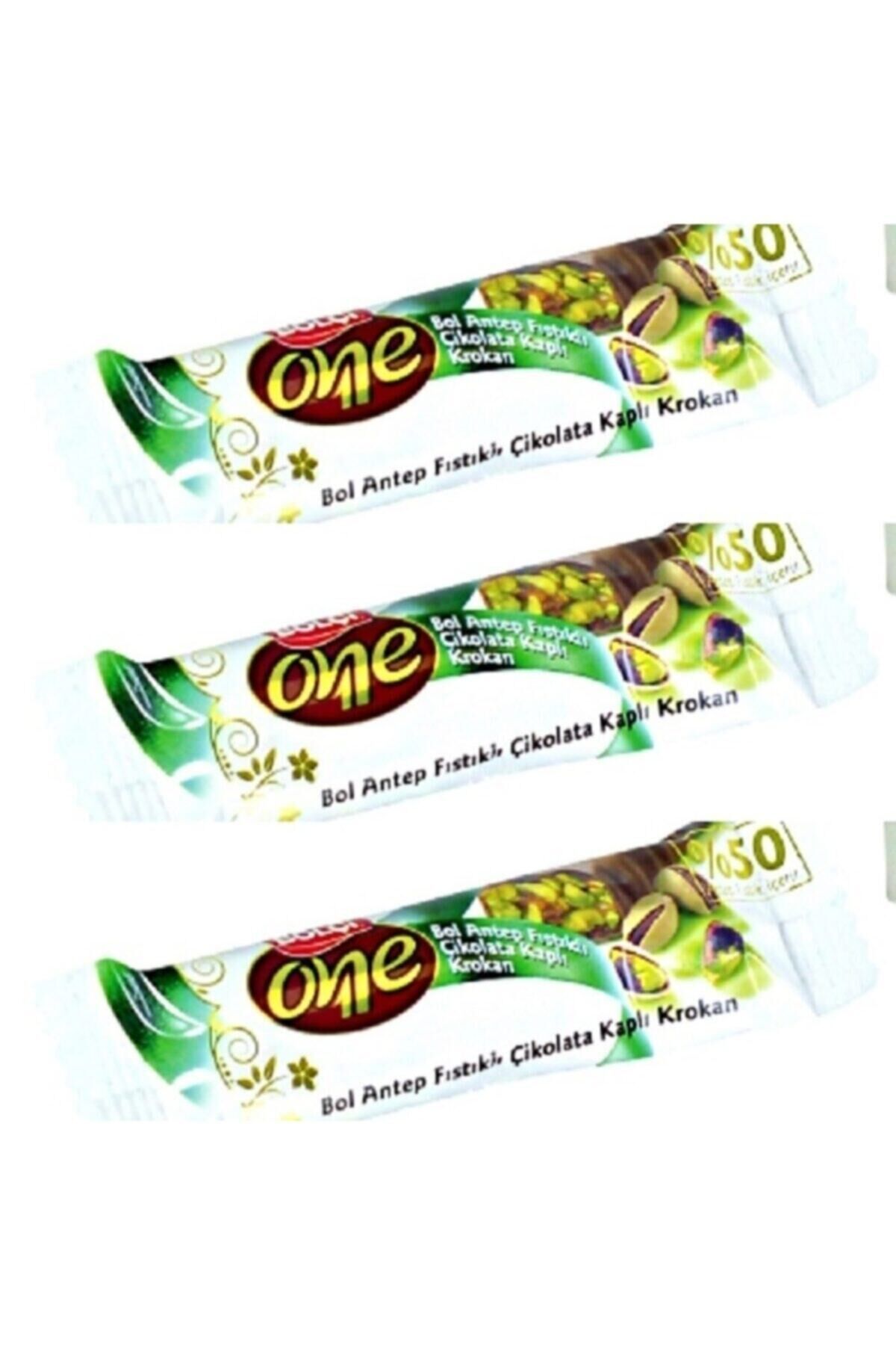 Sütlü A.fıstık Krokan Bar 30 Gr X 3 Adet