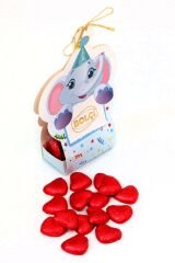 Ck1422 Sevimli Hayvanlar Çocuklara Özel Hediye Çikolata 100 Gr