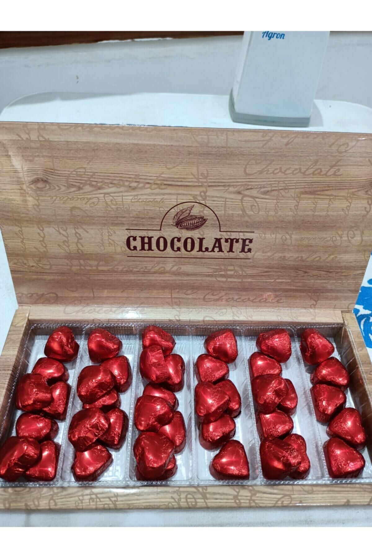 Bolci Sütlü Kalp Sargılı Kırmızı 600 Gr