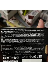 Bitter Antep Fıstıklı Tablet Çikolata 90 gr x 6 Adet