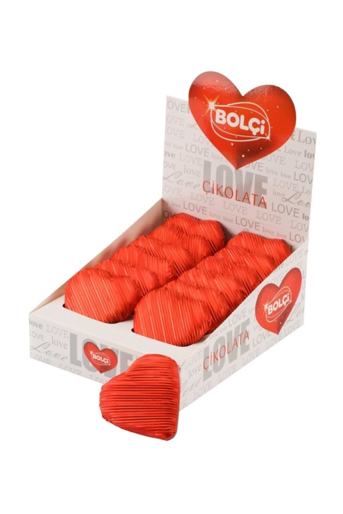 Yaldızlı Kalp 30 Gr X 12 Adet