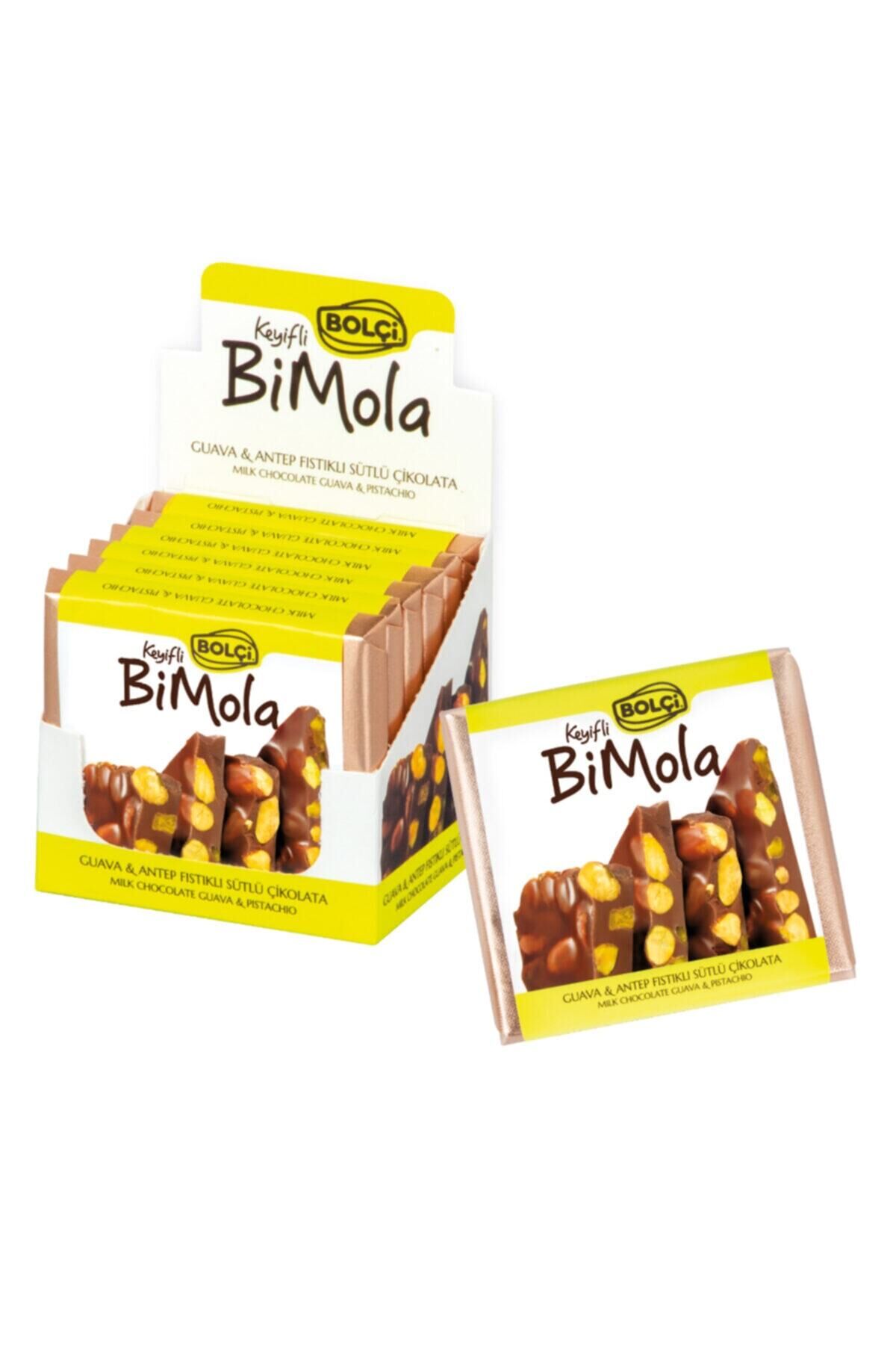 Bi Mola Sütlü Fıstık Guava Tablet Çikolata 70 Gr