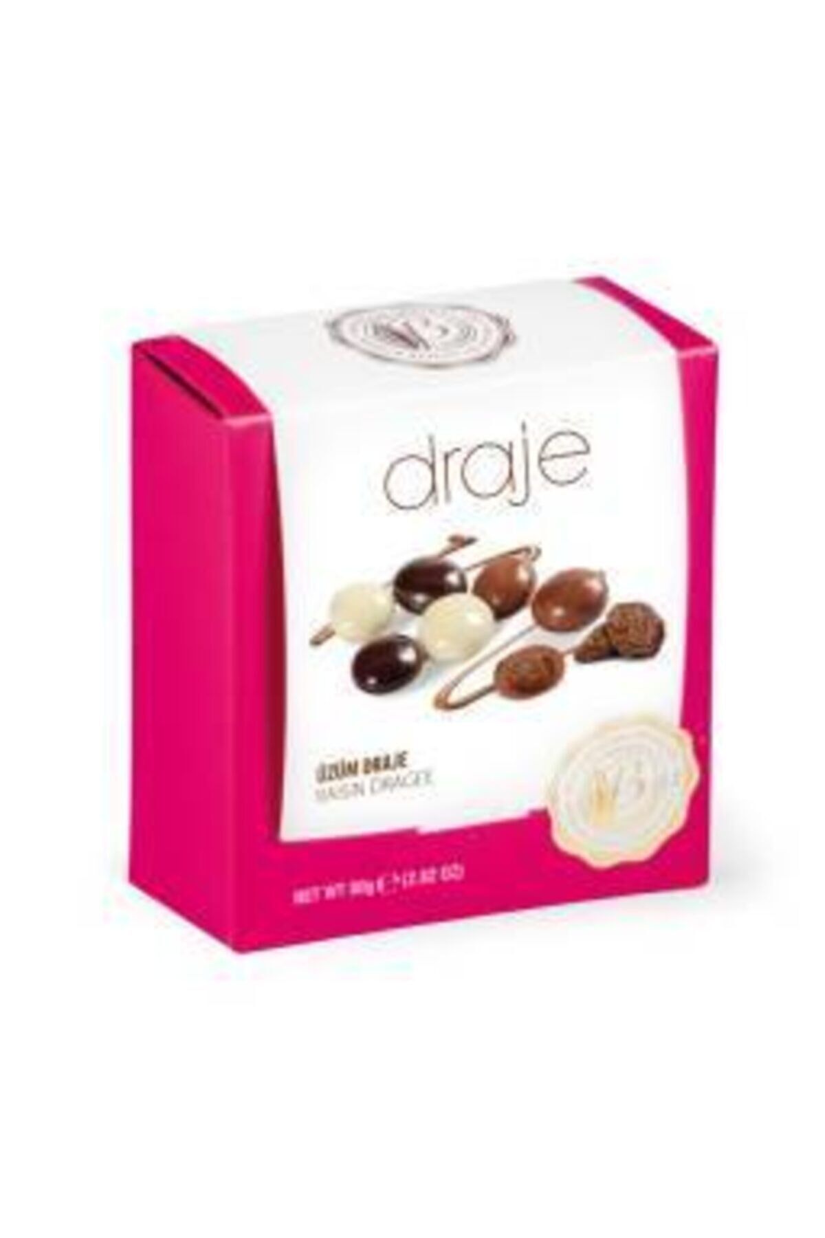 Sütlü-bitter-beyaz Üzüm Draje 80 Grx 8 Adet