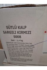 Sütlü Kalp Sargılı Dolgulu Çikolata 1 Kg