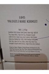 Yaldızlı Kare Kırmızı 1 kg